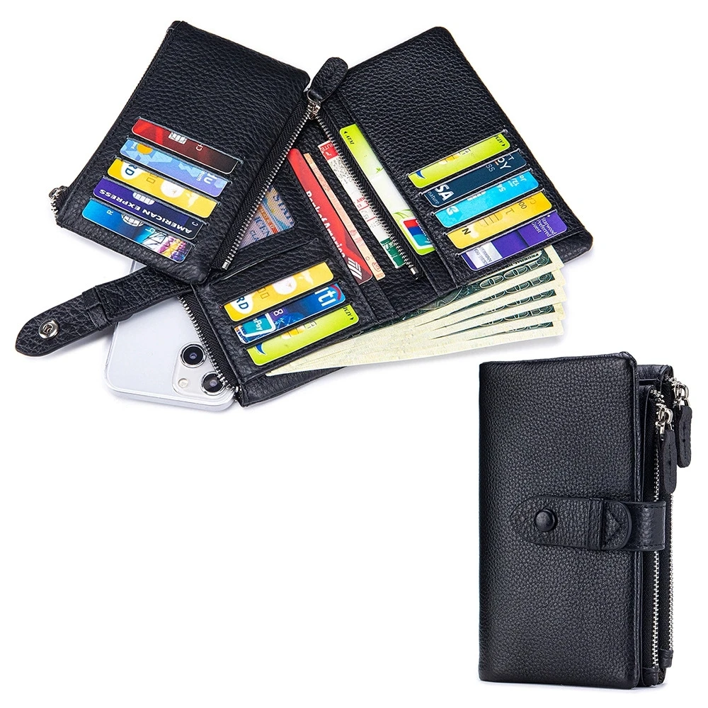 black wallet