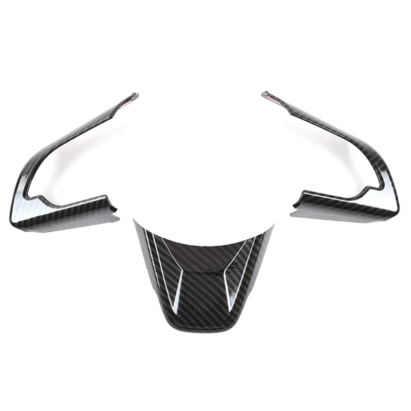 

Car Steering Wheel Decoration Cover Trim Stickers for Suzuki Jimny 2019 2020 2021 2022 Accessories, ABS Carbon