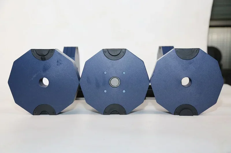 New Electrophoresis 80lb Black Adjustable Weights Dumbbell Set 36kg Dumbbells Rack