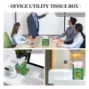 Custom WWE John Cena Tissue Box Holder Square Never Give Up PU Leather Facial Tissue Box Cover for Car Home 6