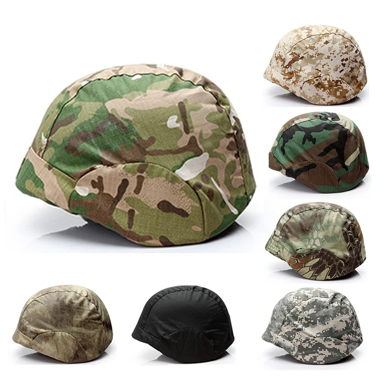 

Tactical Military M88 Helmet Cover Cloth Airsoft CS Cap Camo Multicam Multicolor Paintball Helmet Pouch Hunting Accessories