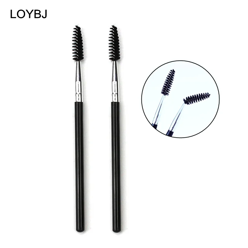2/5/10pcs Eyebrow Eyelash Makeup Brushes Set Cosmetic Lashes Mascara Eye Brow Cream Brush Beauty Brows Lash Make Up Tools LOYBJ