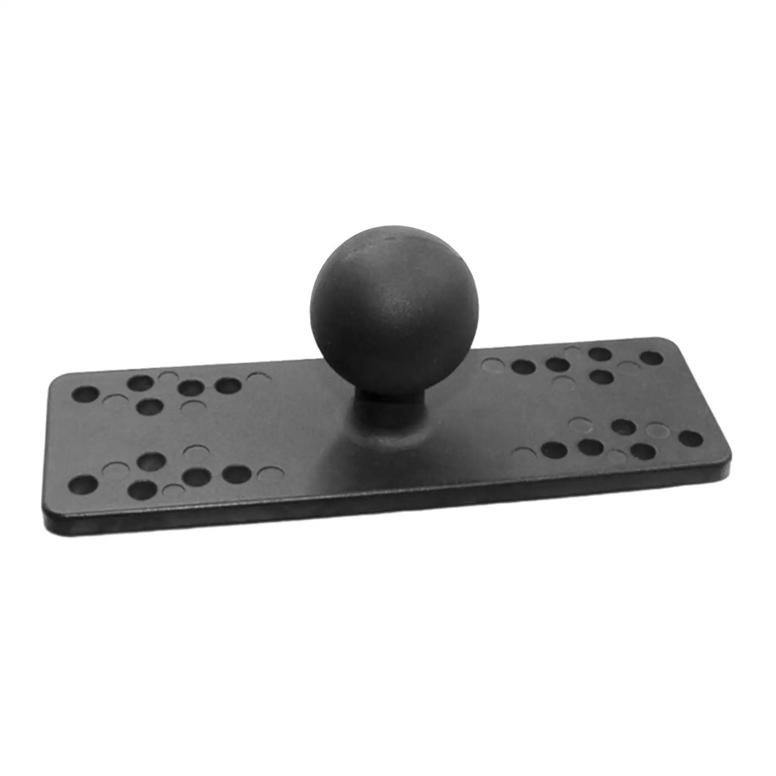 Marine Electronic Plate with 38.1mm/1.50inch Ball Portable Fish Finder Mount