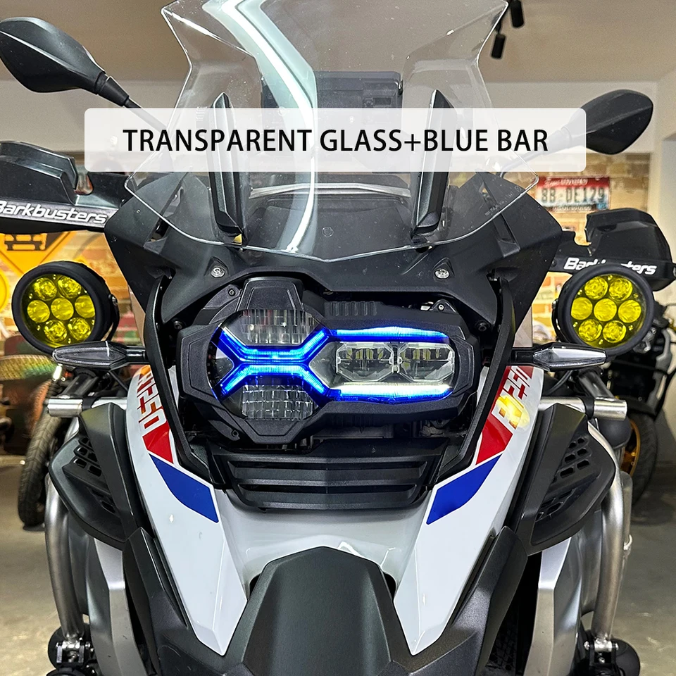 R1200GS R1250GS Mistlamp Protector Guard Covers OEM Foglight Lamp Cover Voor BMW R 1200 GS LC ADV F800GS Adventure F750GS F850GS Versieren (Color : Black B