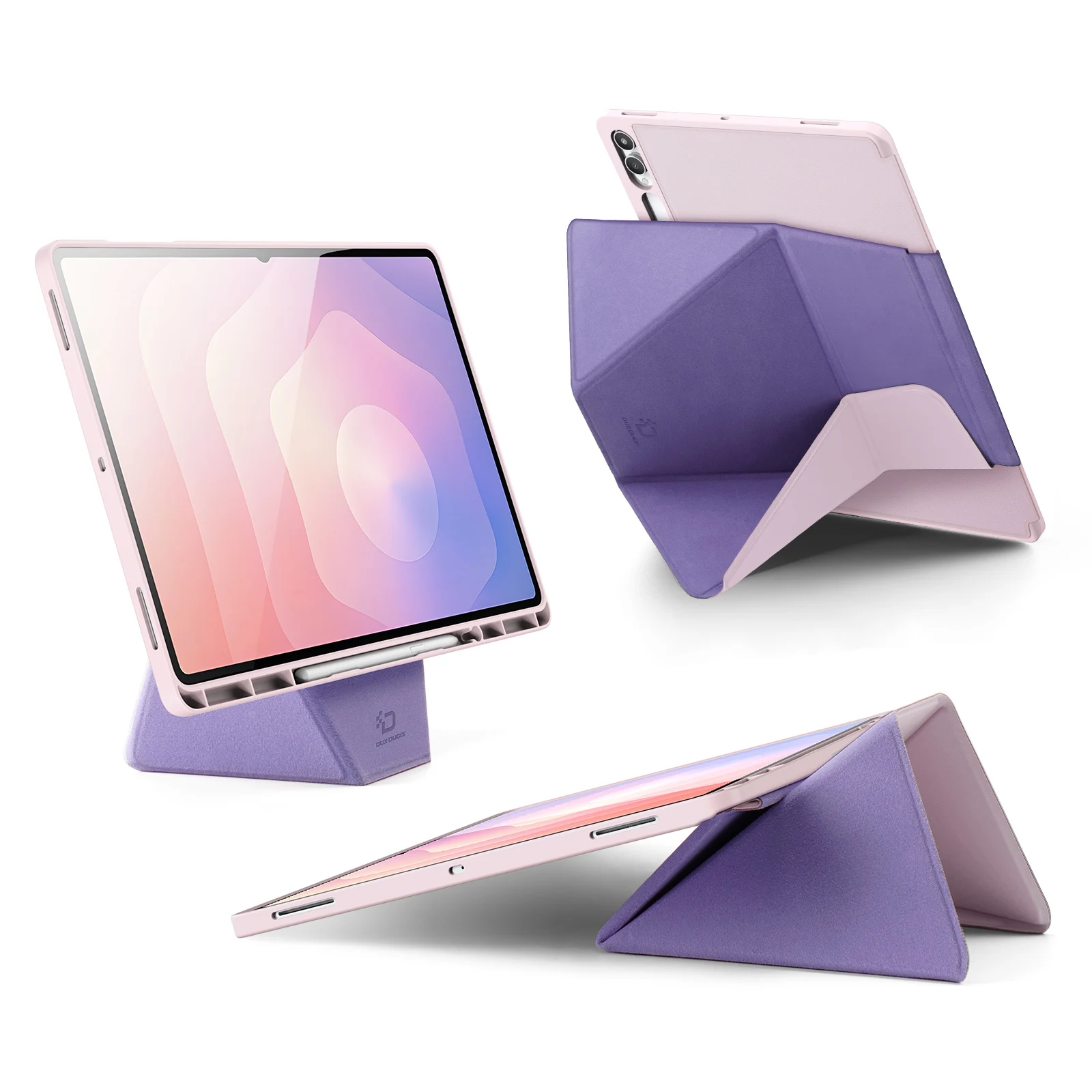 Premium Tablet Case with S Pen Holder and Multi-angle Support
