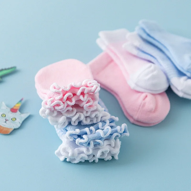 Baby Mittens 0-6Month Newborn Gloves Anti Scratch Cotton