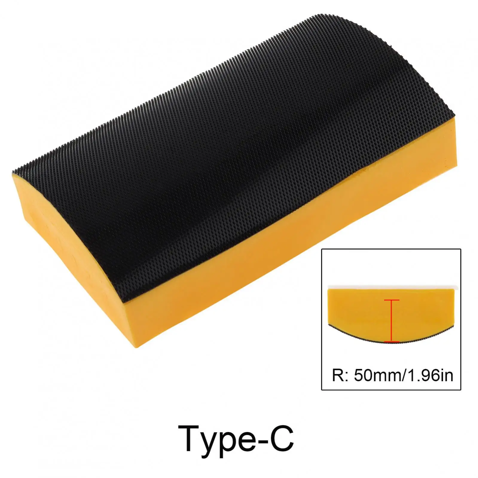 Versatile Contoured Sanding & Polishing Block