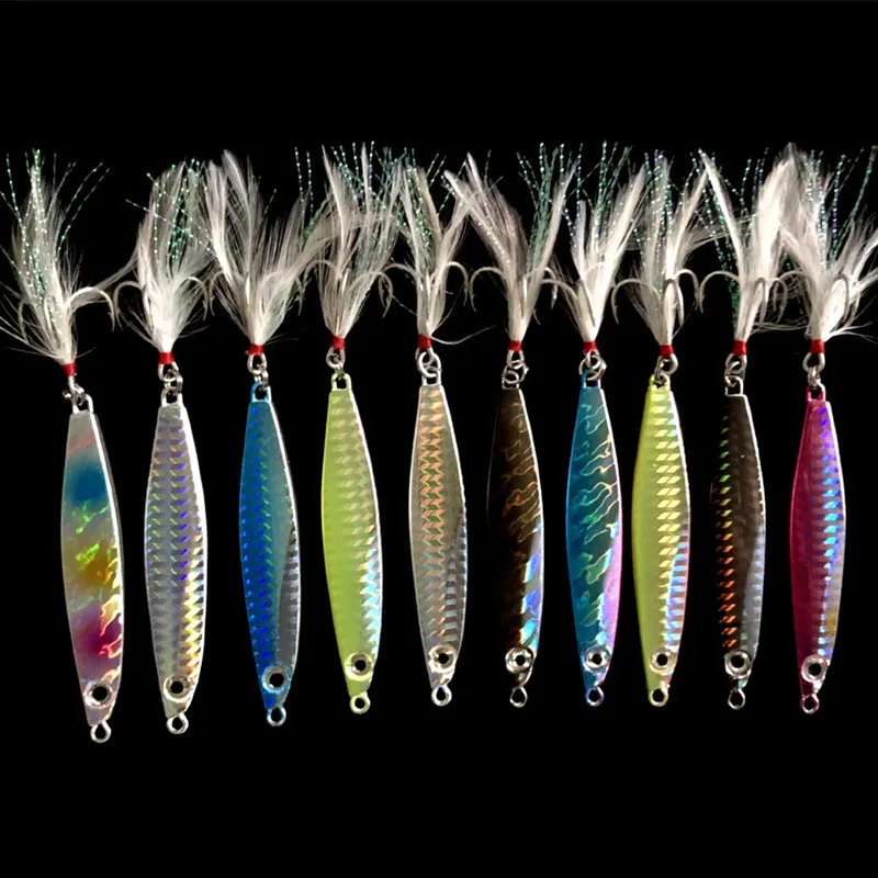 Fishing Lure Jigbait Simulation Fish Shore Long Range Casting Jigs With