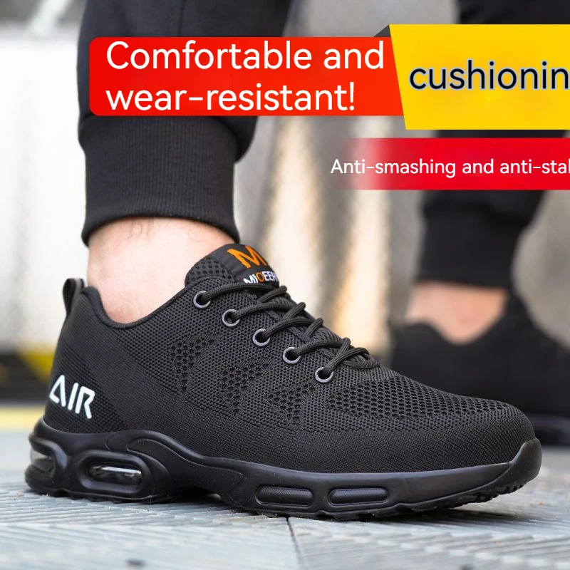breathable safety shoes for mens