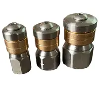 Ferret Pipeline Pipe Cleaning Cable Stainless SteelRotaryDrainBlasterCleaningSpoiler Sewer Cleaners Nozzle High Pressure Cleaner 1