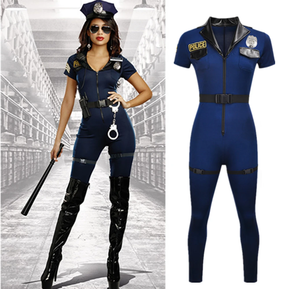 Police Jumpsuit Costume