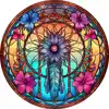 Mysterious Round cat Wooden Puzzle Perfect Gift For Adults Kids Unique Animal Shaped Wood jigsaws Toys 2