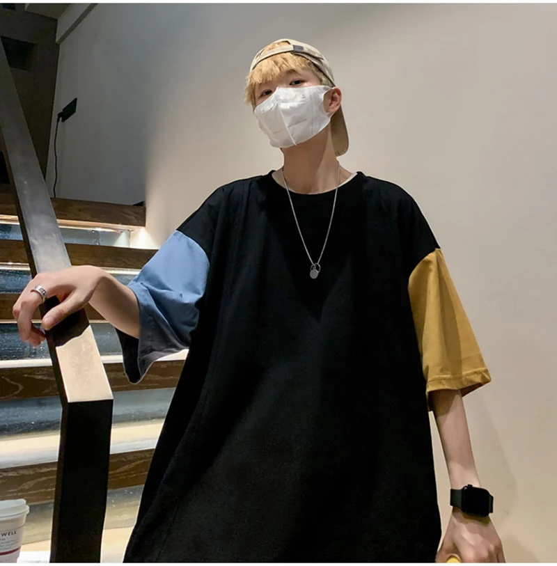 Bold Color Contrast T-Shirt