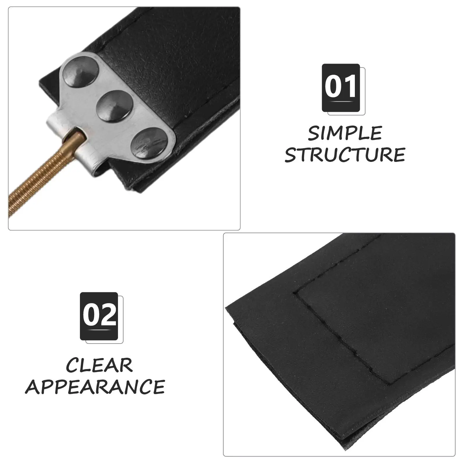 Accordion Bass Strap Black Half Left-Handed Strap Accordion Accessories 80-96 Bass Belt Musical Instrument Parts