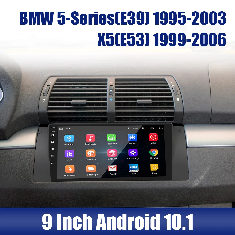 

GPS Bluetooth WiFi 9 Inch 2 Din Carplay Android 10.1 Multimedia FM Receiver Car Radio Touch Screen MP5 Player Audio Video