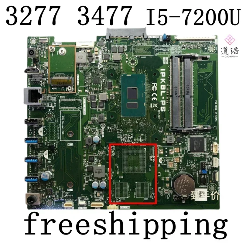 IPKBL-PS For Dell Inspiron 3277 3477 AIO Motherboard I5-7200U CPU DDR4 Mainboard 4 IPKBL-PS For Dell Inspiron 3277 3477 AIO Motherboard I5-7200U CPU DDR4 Mainboard - Image 2