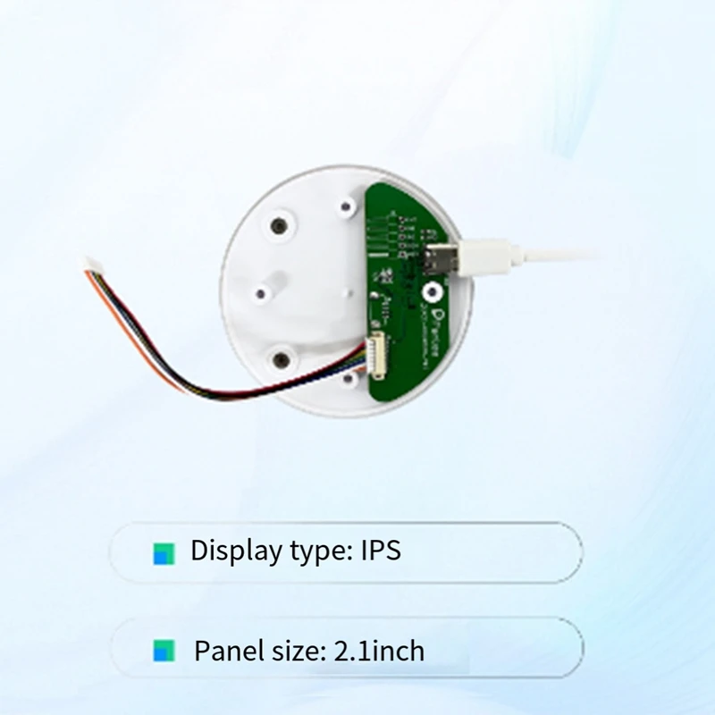  IPS ÷ LCD ÷  ڴ  ESP32-S3 , 2.1 ġ, 480x480, N16R8, ST7701, 2.4G  ü
