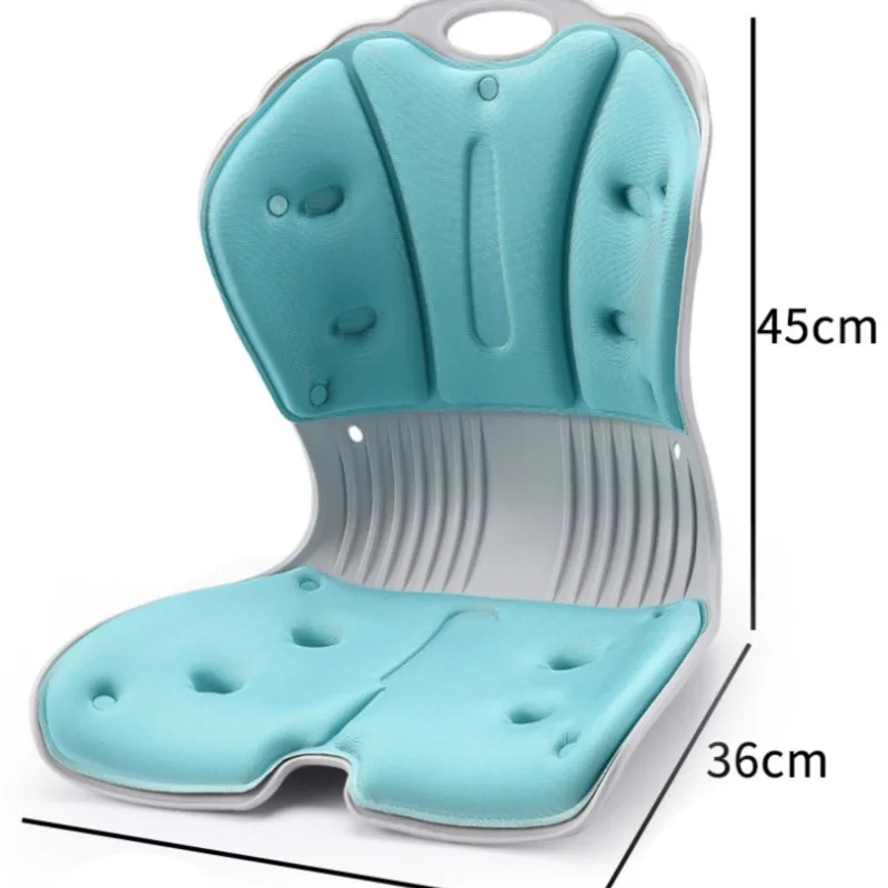 2size Creative Home Waist Protection Seat Cushion Office Multi functional Solid Color Seat Cushion Simple Chair Cushion LF849 2