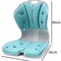 2size Creative Home Waist Protection Seat Cushion Office Multi functional Solid Color Seat Cushion Simple Chair Cushion LF849 2