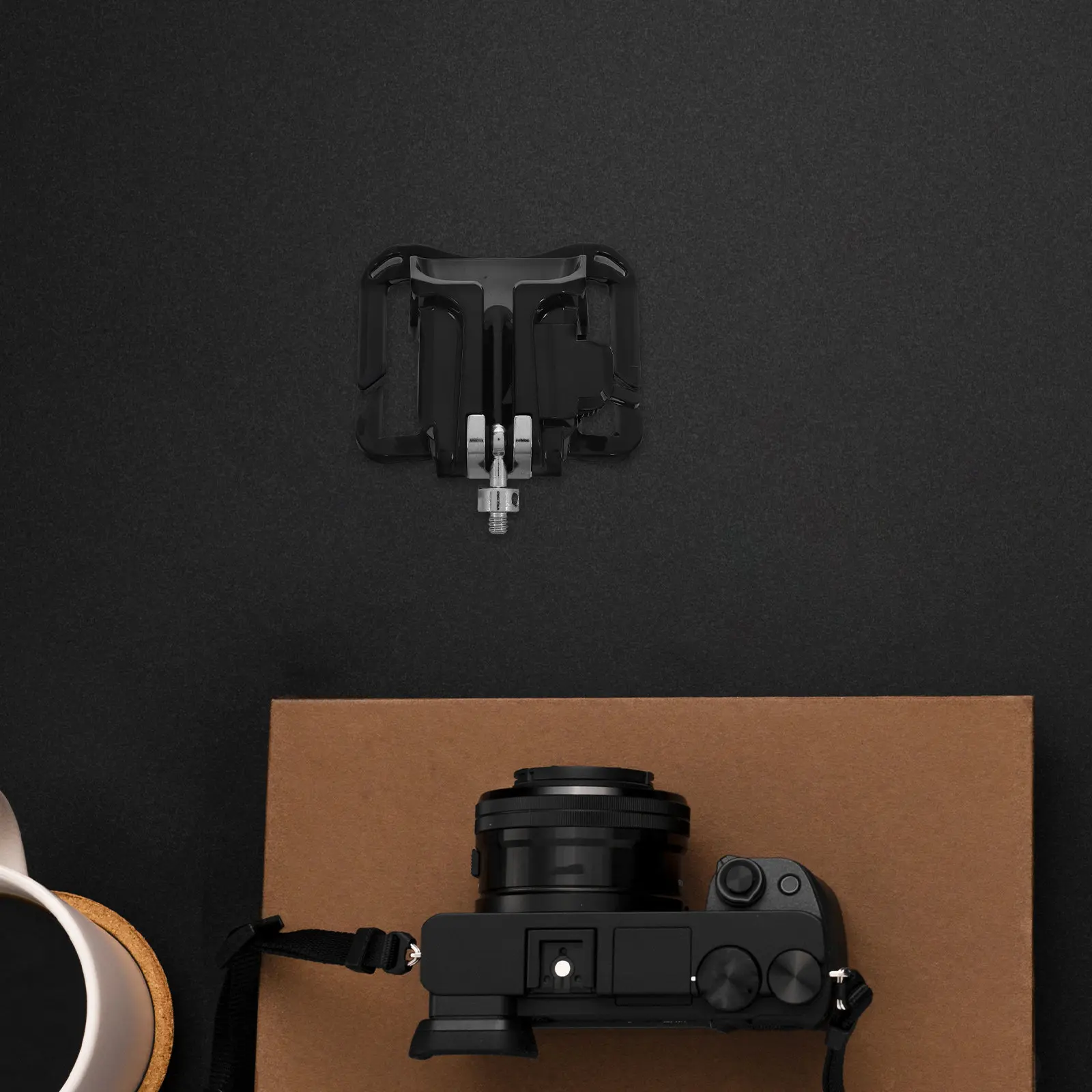 1세트 DSLR 카메라 허리 홀더 퀵 릴리스 벨트 클립 가볍고 튼튼하며 안전하고 휴대 가능하며 야외 사진 촬영에 편리함