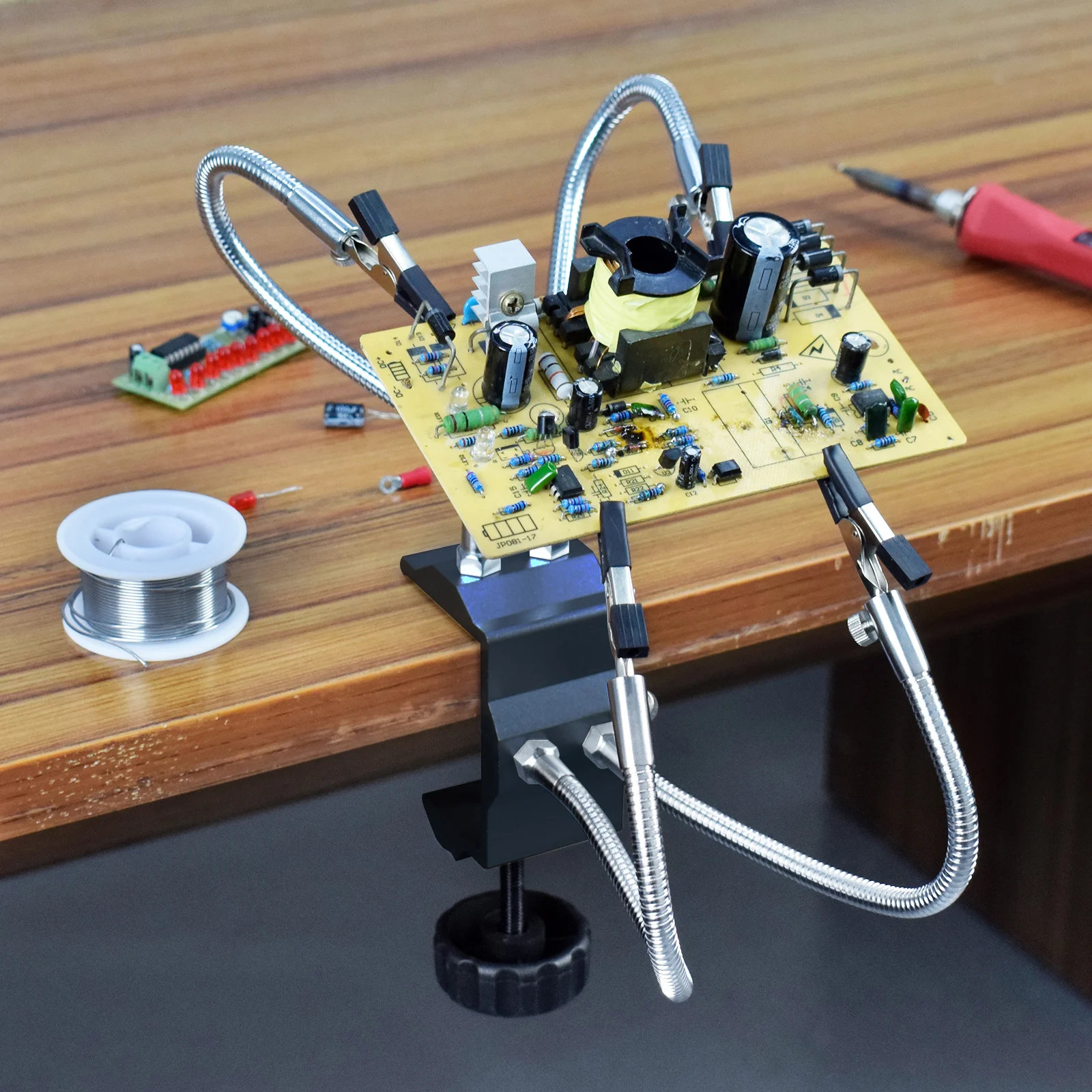 Soldering Station Holder PCB Alligator Clip Multi Soldering Helping Hand Third Hand Tool For Welding Repair