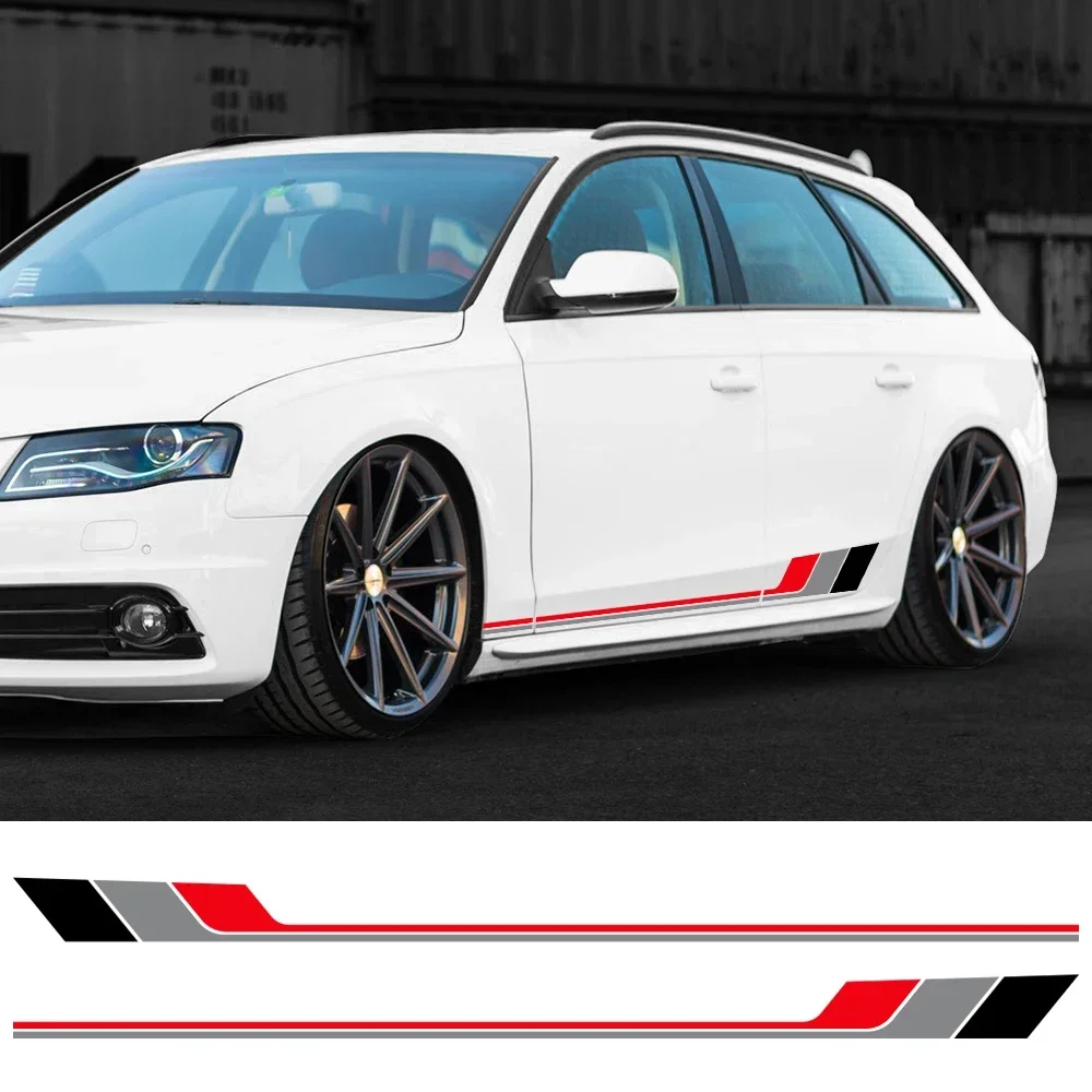 Stylish Car Side Door Vinyl Decal Trims - Exterior Auto Accessories
