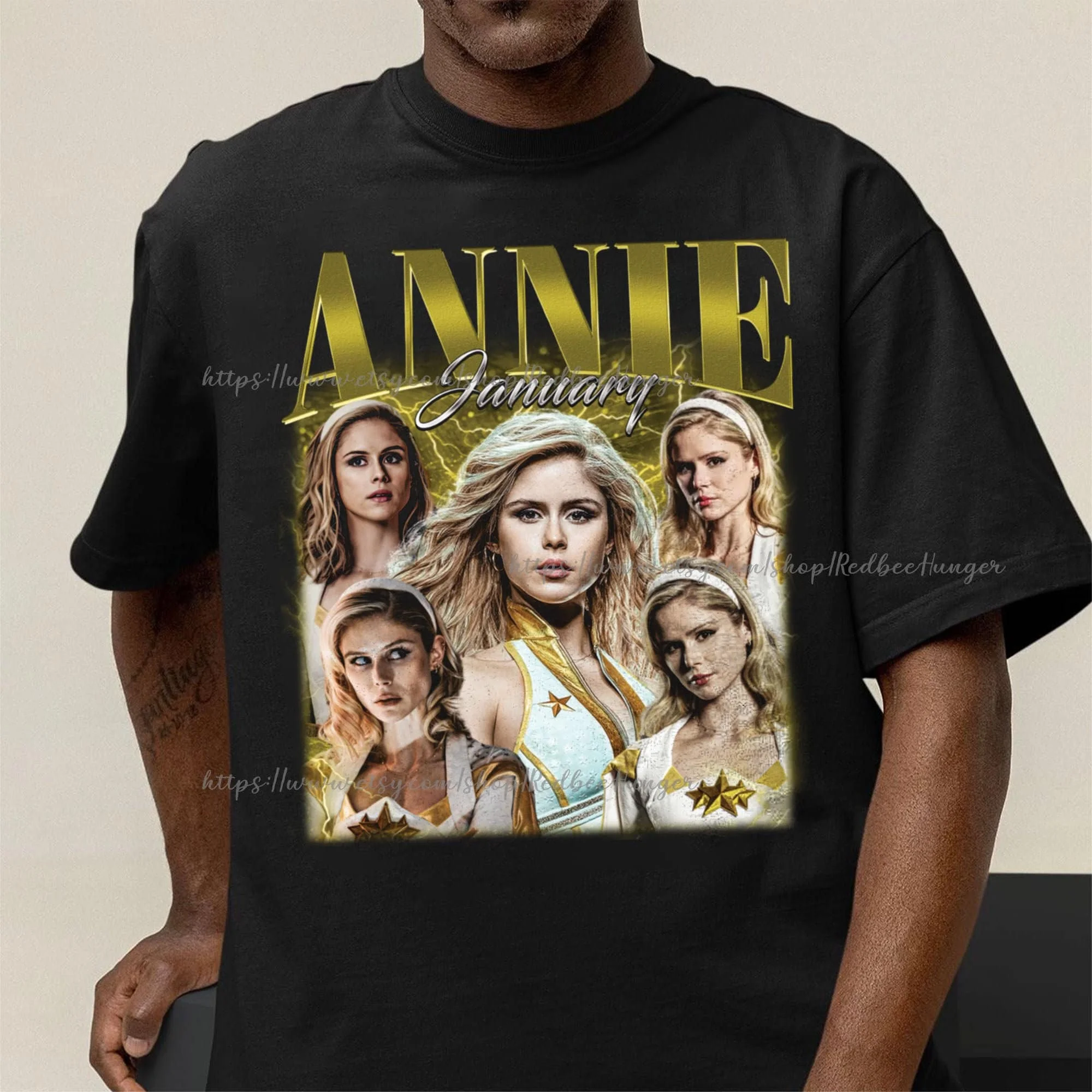 Annie Gennaio The Boys T Shirt Vintage Anni '90 Movie Tv Series Per