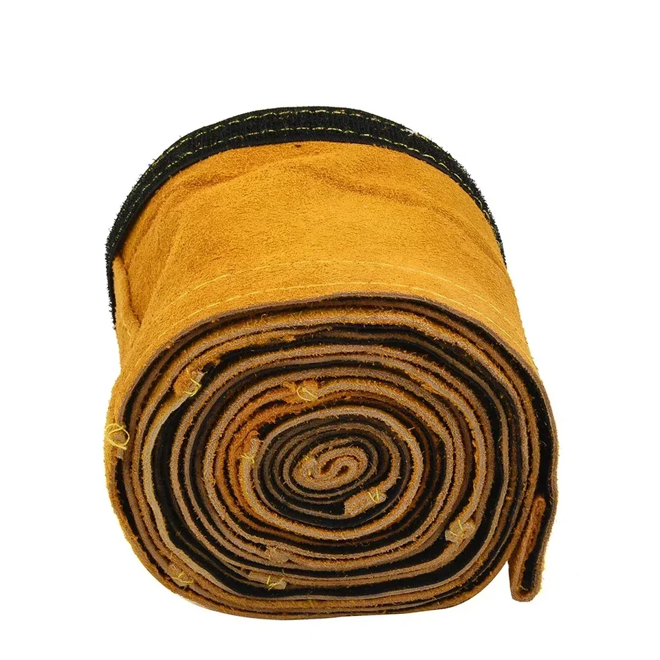 TIG Lastoorts Kabelhoezen, Plasma Kabel Mouwen Tig Cover, Koeienhuid Lederen TIG Cover, Flexibele TIG Lassen Kabel Cover (10M