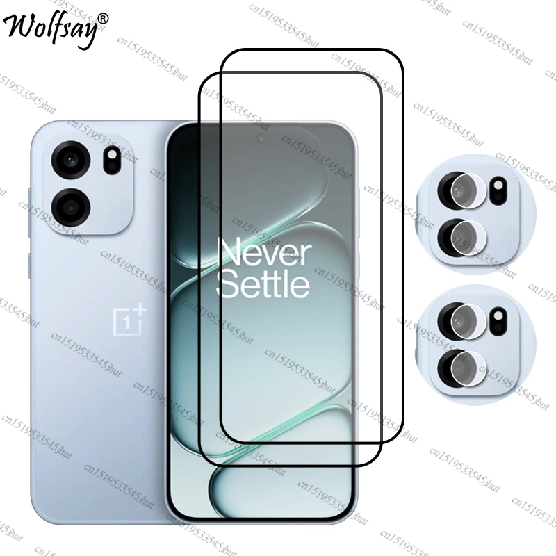 Premium Full Cover Tempered Glass Screen & Camera Protector Set