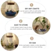 Cork Glass Bottle Plant Small Mason Jars Round Terrarium with Lid Basket Clear Succulent Pot Display Suite Decorate 4
