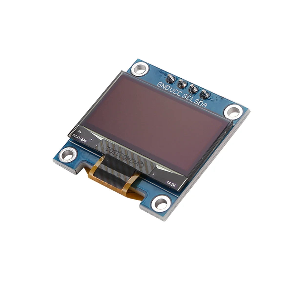 0.96 Inch IIC I2C Serial GND 128X64 OLED LCD LED Display Module SSD1306 for Arduino Kit White Display NND