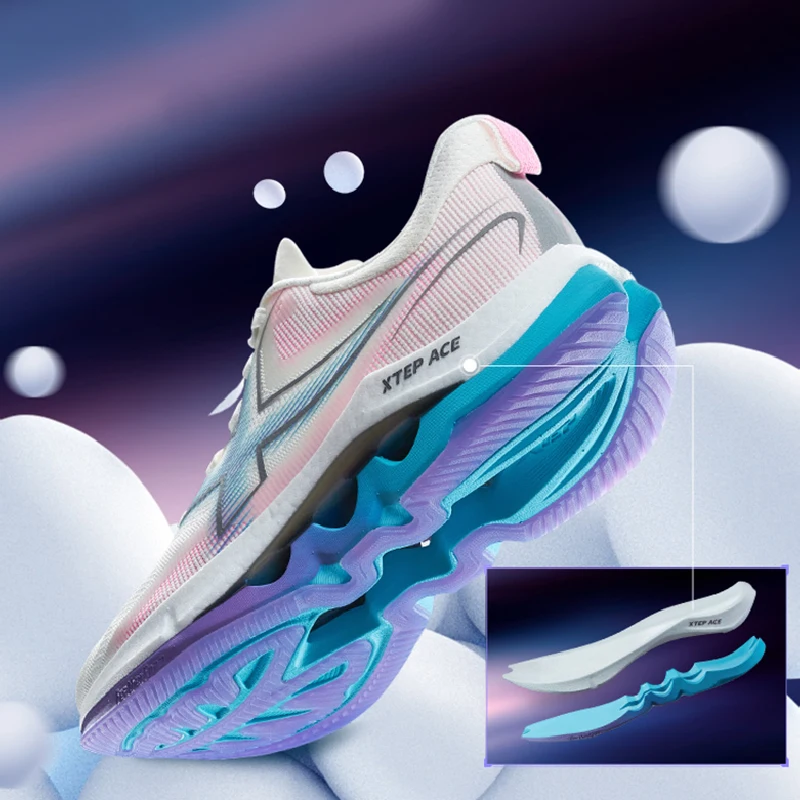 Xtep Ultra Fast 4.0 Pro Running Shoes Men Cushioning Shock