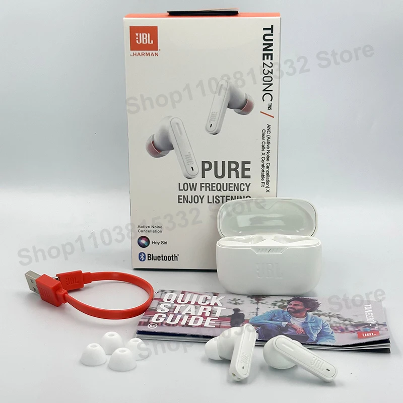 รูปสินค้า หูฟังไร้สาย JBL TWS เสียงสเตอริโอคมชัด สำหรับเกมเมอร์