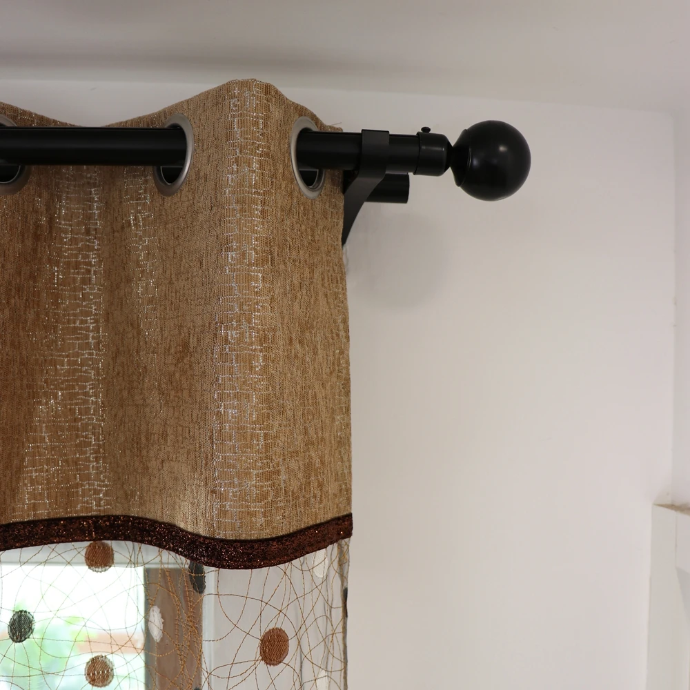 Description Picture 5 of itemLuxury Modern Chenille Curtains Stitching Bird Nest Bedroom Living Room Coffee French Window Treatment Cortinas WP221C