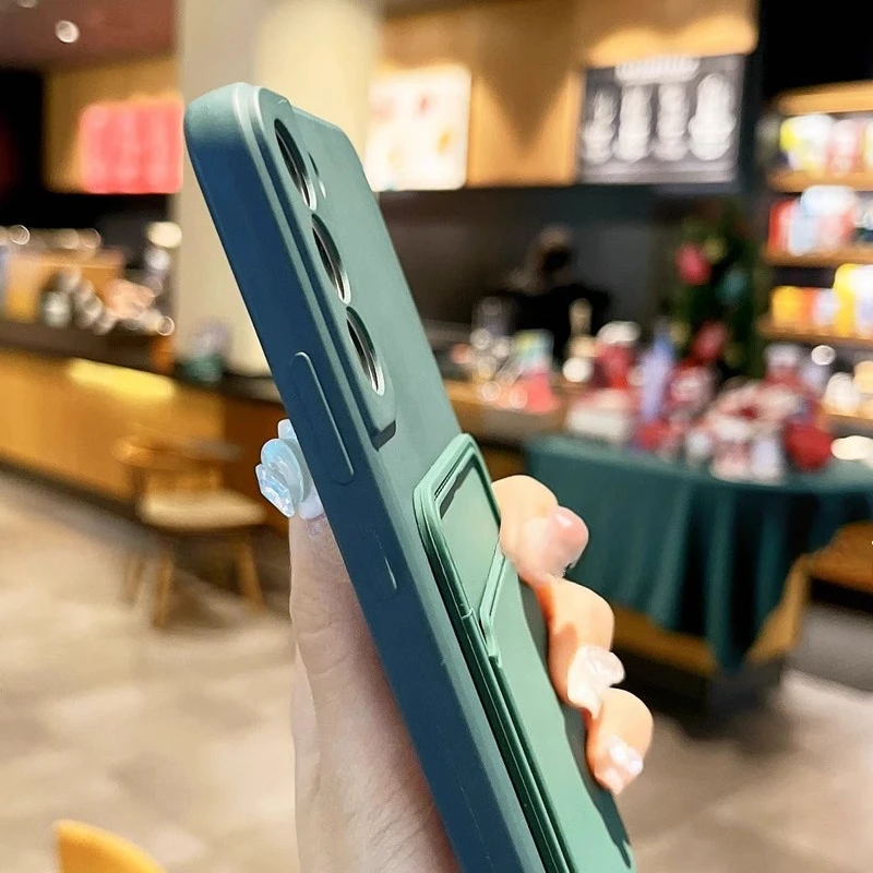 Lite Card Slot Wallet Holder Cover - Premium Silicone Case with Smart Features