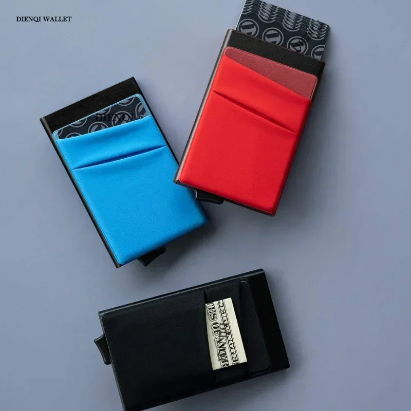 Wallet Card Holder Credit ID Bank Cardholder for Men Women Aluminium