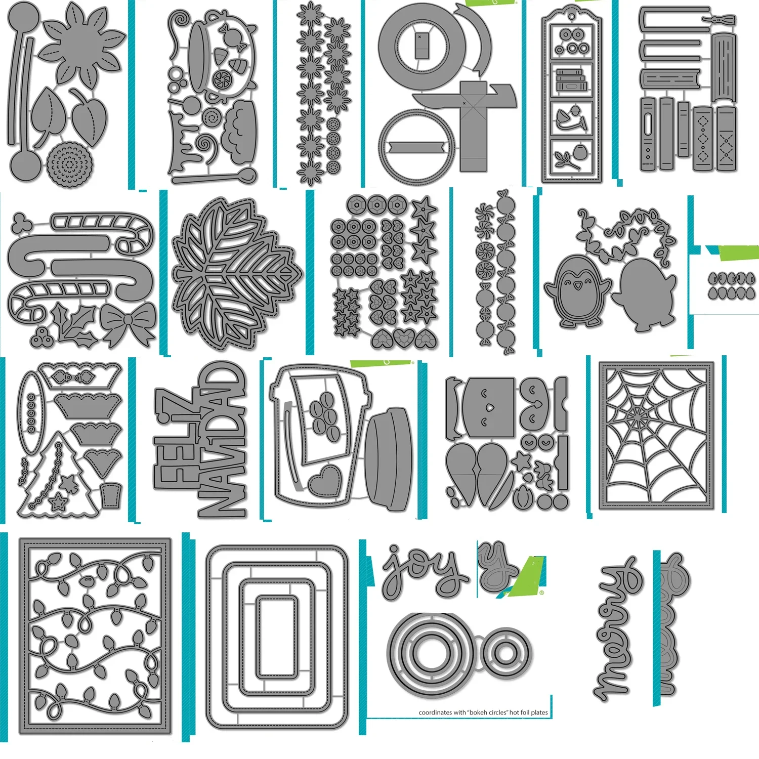 New Layer Frames Metal Cutting Dies for Scrapbook Rectangle Square Circle Oval Heart Star Background Stencils Card Making