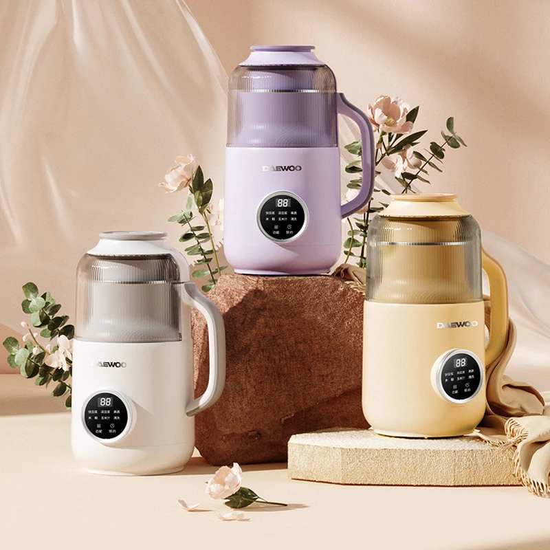 

800ml Soy Milk Machine Electric Juicer Blender Mixer Portable Soybean Milk Maker Vegetable Extractor Rice Paste Maker Low Noise