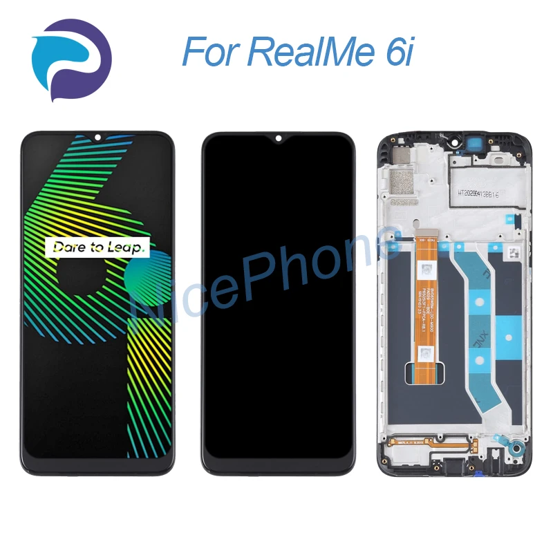 ЖК-экран для RealMe 6I + сенсорный дигитайзер дисплей RMX2040 1600*720 для RealMe 6i ЖК-экран дисплей