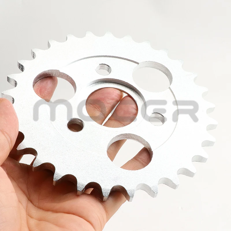 Motorcycle 420 Chain 24T/26T/28T/29T/31T/35T/37T Teeth 30mm Rear Gear Sprocket For Honda Monkey Motorbike Pit Dirt Bike parts