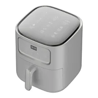 10L Smart Electric Air Fryers Large Capacity Automatic Household Multi 360°Baking LED Touchscreen Deep Fryer Without Oil 220V 1