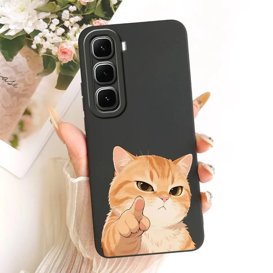 Cute Cartoon Candy Color Anti-Slip Silicone Phone Case with Lens Protection