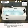 Acrylic Tub Home Bathroom Surf Massage Adult Bathtub Small Apartment Independent Constant Temperature Portable Tubs For Bathing 6