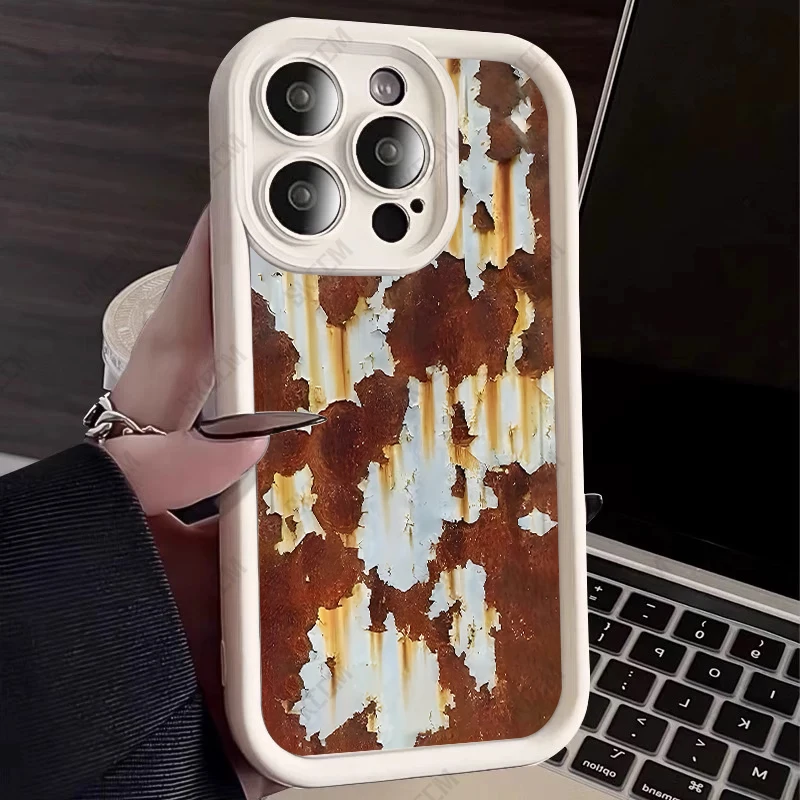 Creative Rusty Pattern Design Soft Phone Case