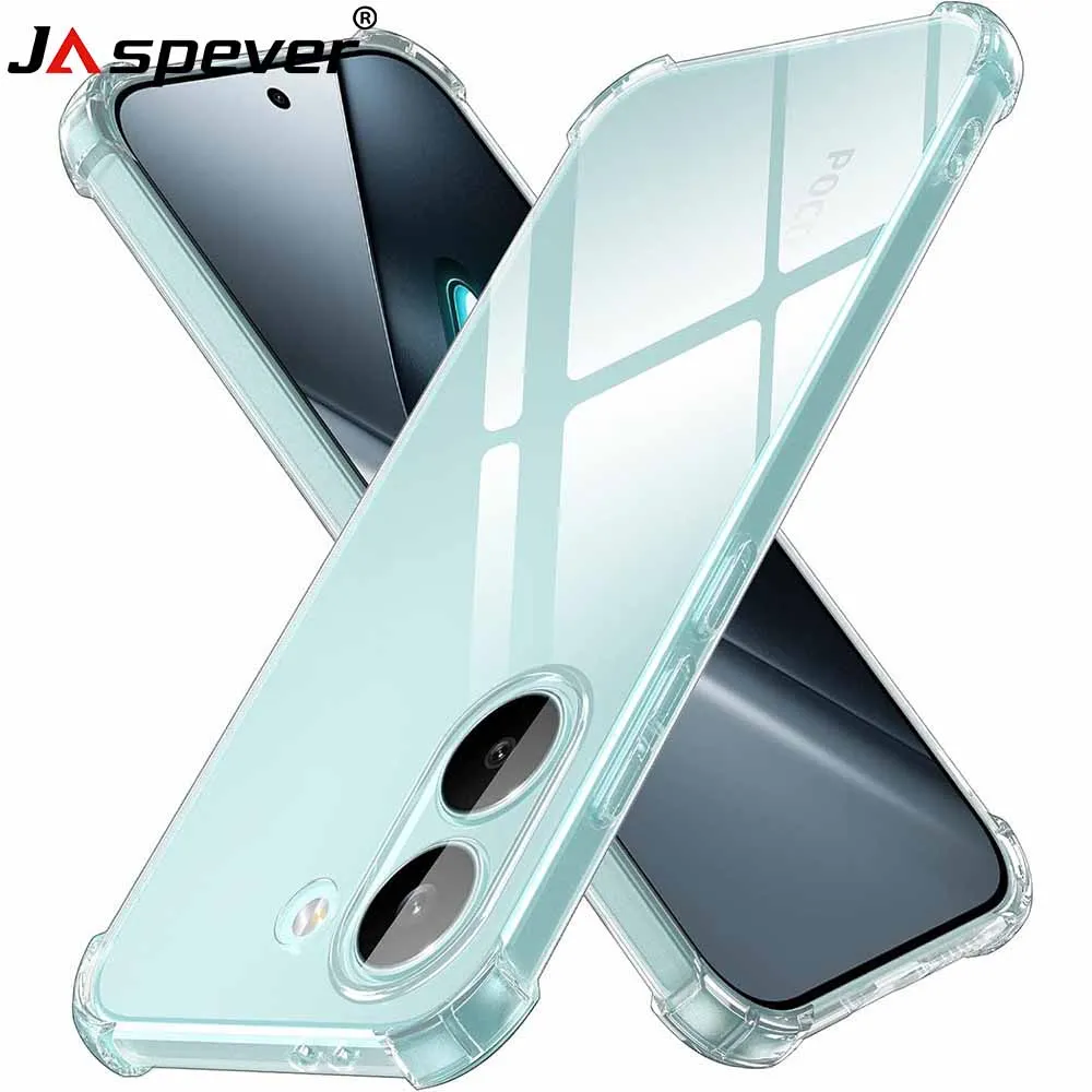Shockproof Soft Clear Silicone Slim Phone Case