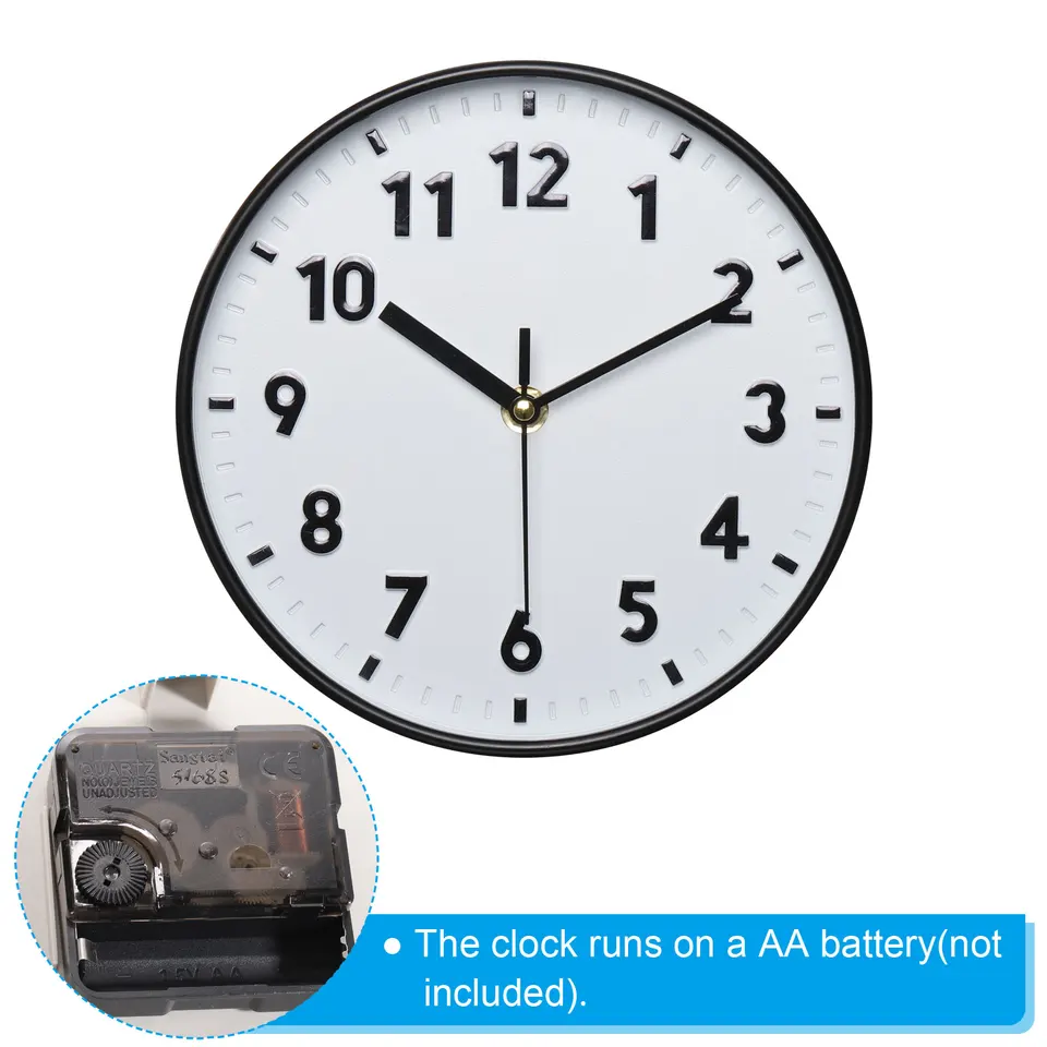 아름다운 3D 숫자 벽시계로 집 안을 꾸며보세요