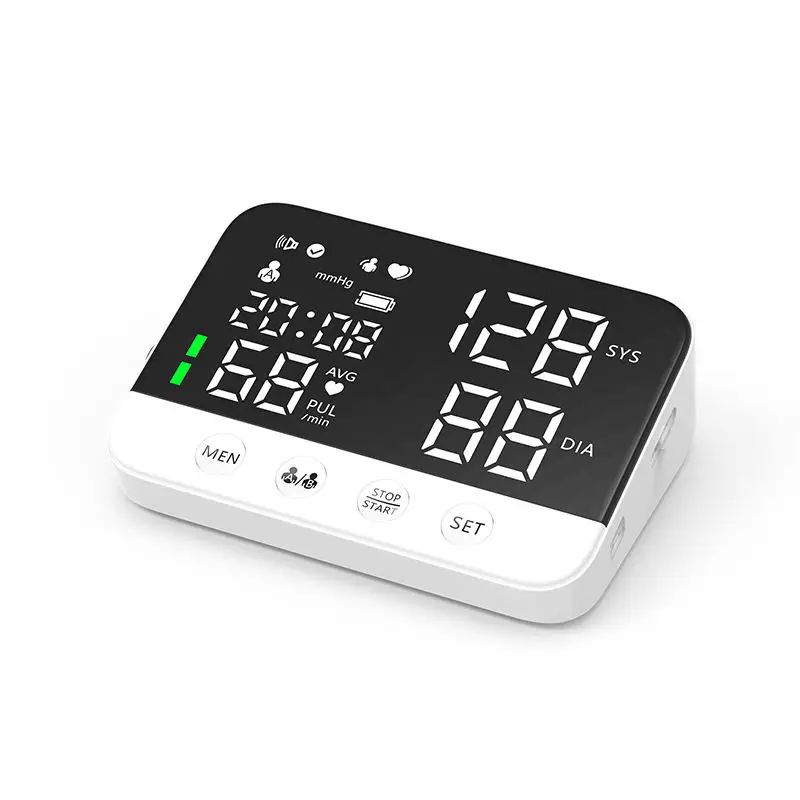 New Blood Pressure Monitor Arm Cuff Tonometer Digital Sphygmomanometer Electronic  Medical BP Monitors with CE FDA 3