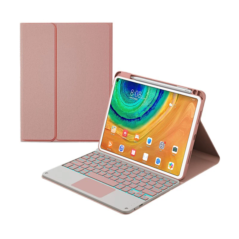 Capa de Teclado Retroiluminado para Huawei Matepad 10.4 Cover 10.4 10 2023 2023 Bah3-w09 Al00 - Imagem 5