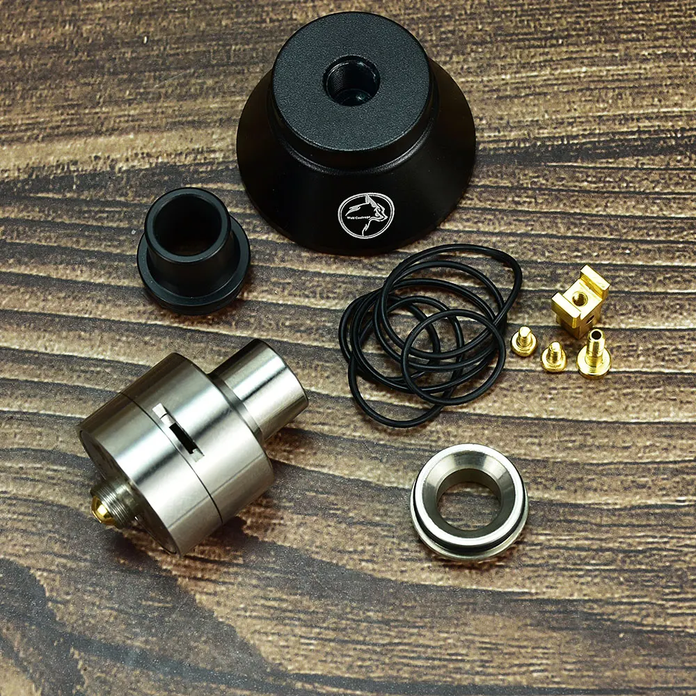 

M-Atty rda VAPE TNAK Atomizer 316SS 22mm mtl RDA 316 stainless steel Rebuildable Dripping Vape Atomizer with BF Pin