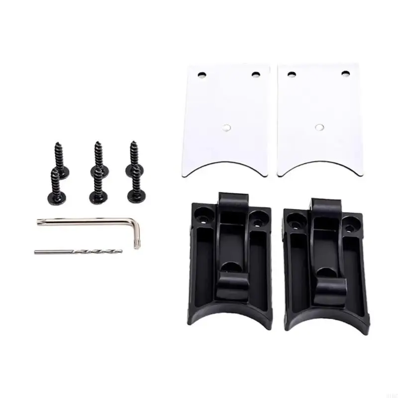 Plastic Mounting Bracket Easy Install Ladder Holder Portable & Adjustable Ladder Mount Simple Installation for Marine